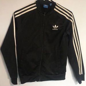 Youth Boys Adidas 3-Stripes Tracksuit Jacket